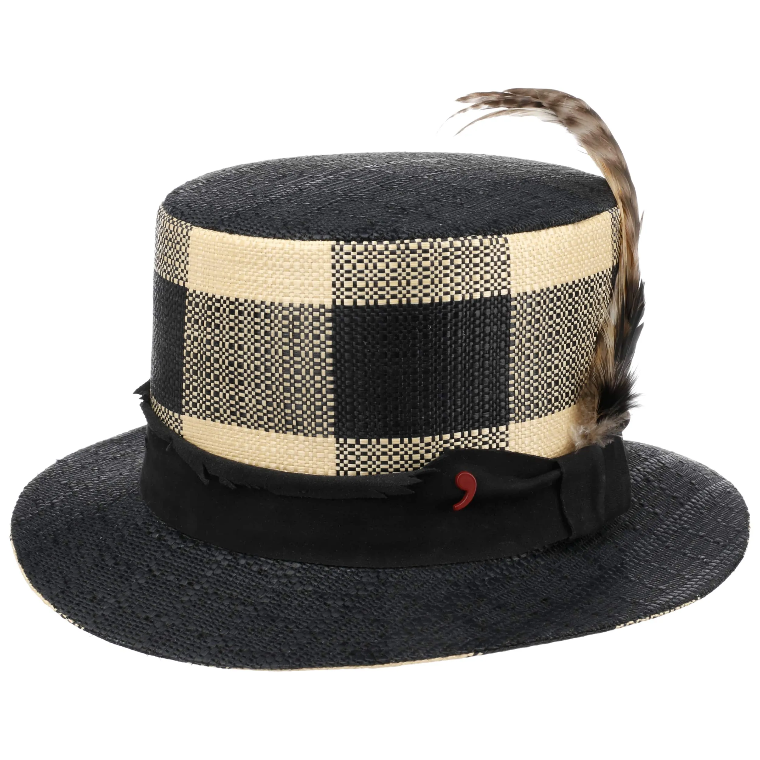 Haut-de-Forme Twotone Check by Alfonso DEste --> Chapeaux, casquettes & bonnets en ligne ▷ Chapeaushop